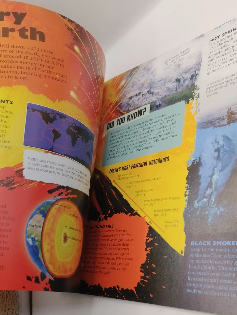 The Hot Book / The Cold Book Scholastic 2015, Ages 7+ STEM, 2 Books In 1